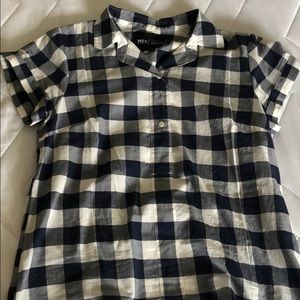 J crew plaid shirt